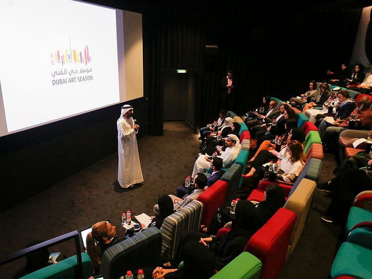 dubai art season press con