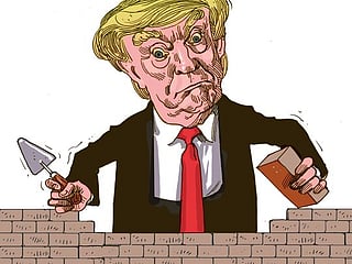 How Trump lost the border wall fight