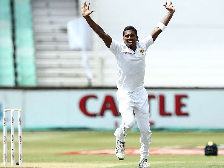 Sri Lanka's Vishwa Fernando