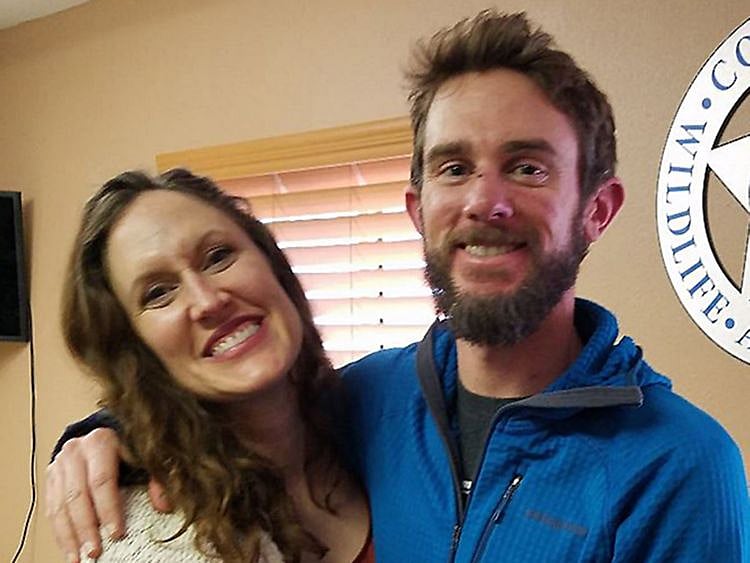 Travis Kauffman and Annie Bierbouer mountain lion attack 20190215