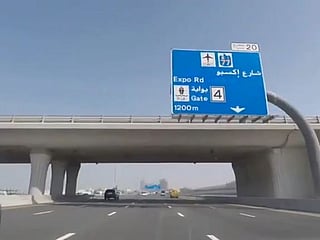 Bridge at Expo Road, Al Asayel Street intersection opens