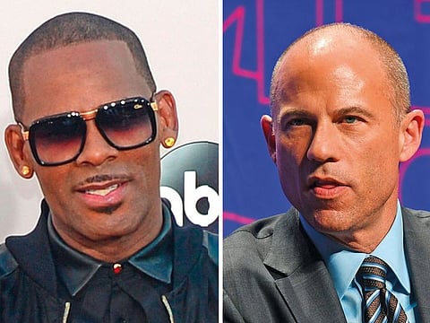 R Kelly and attorney Michael Avenatti