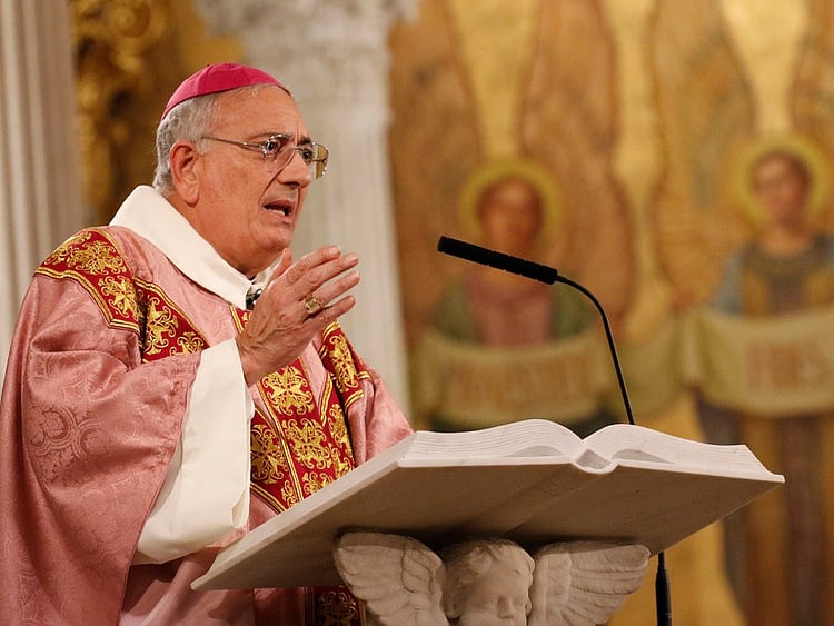 The Most Rev. Nicholas DiMarzio, the bishop of Brooklyn