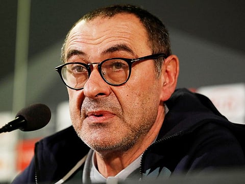 Chelsea manager Maurizio Sarri 