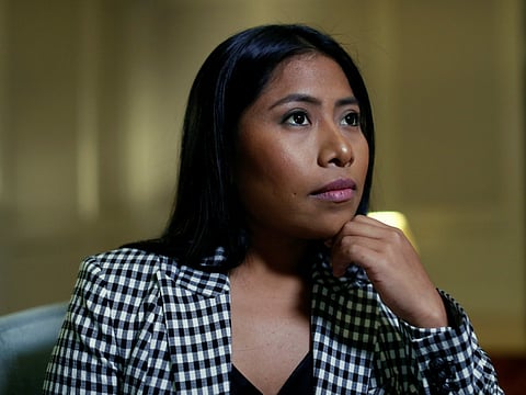 Mexican actress Yalitza Aparicio.
