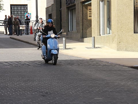 In break with tradition, Lebanese MPs bike to work