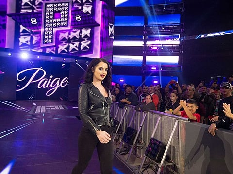WWE star Paige Bevis