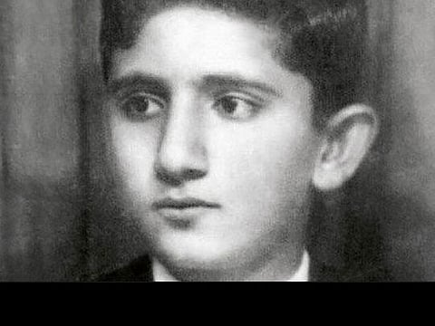 The young Shaikh Mohammad Bin Rashid Al Maktoum.