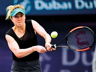 Svitolina aiming for treble tops in Dubai
