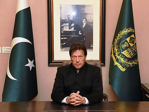 Pakistan's Prime Minister Imran Khan 