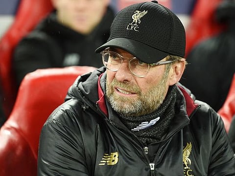 Liverpool manager Jurgen Klopp 