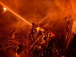 Video: Scores killed in massive
 Bangladesh building fire