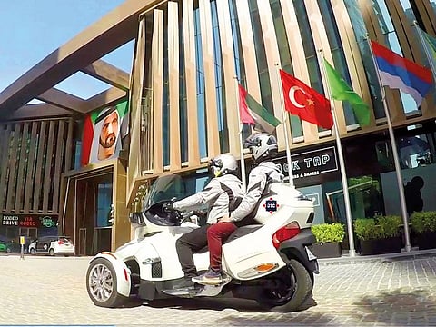 Limo Bikes and Convertible Limos launched by Dubai Taxi prove to be a huge success during winter.