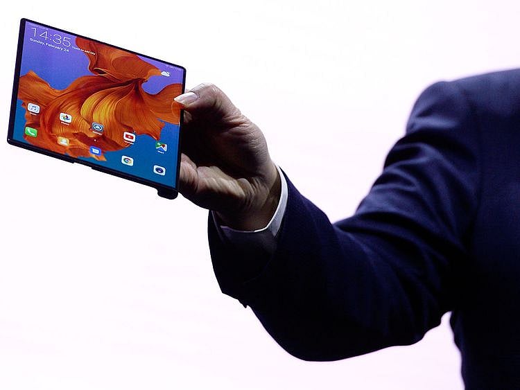 A new Huawei Mate X foldable smartphone