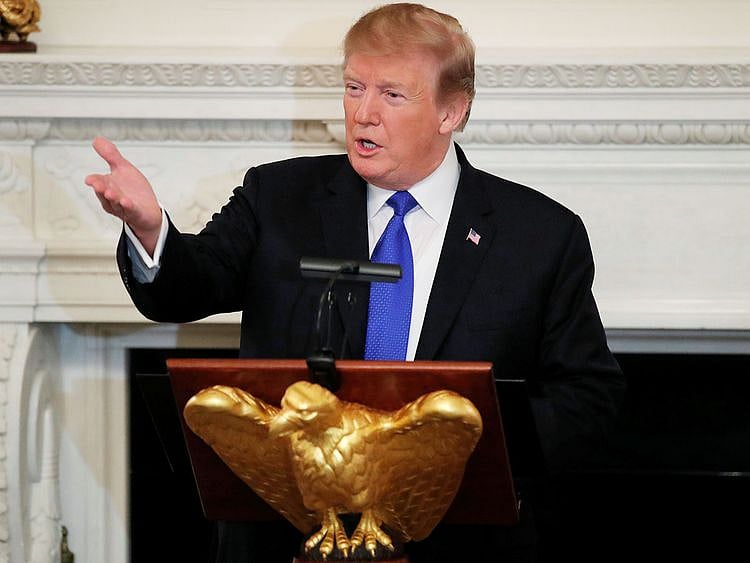 US President Donald Trump
