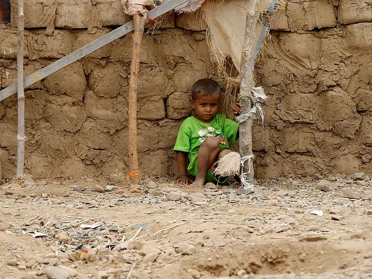 Young yemeni boy