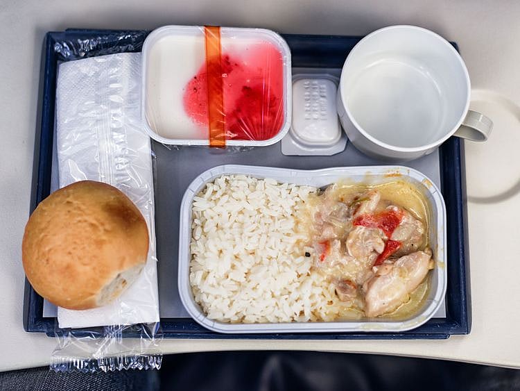 Airplane food