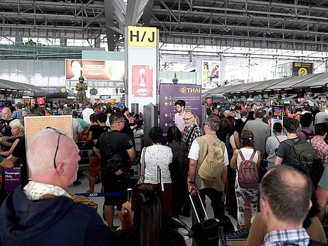 Thousands scramble as Thai Airways cancels flights over Pakistan