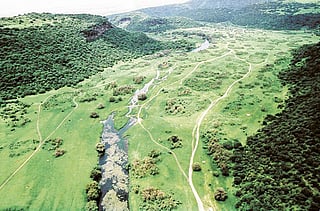 A general view of Salalah, Oman.