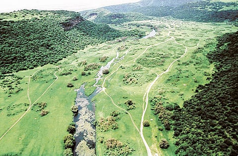 A general view of Salalah, Oman.