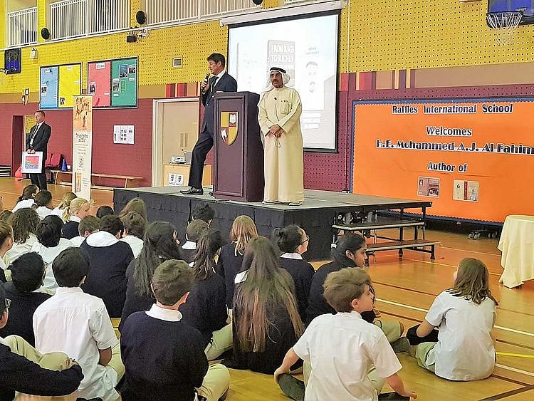 Emirati author Mohammad Abdul Jaleel Al Fahim