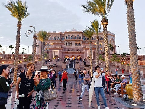 Abu Dhabi’s Emirates Palace, which has hosted many concerts, is a tourist hotspot thanks to its sprawling lawns and breathtaking architecture. 