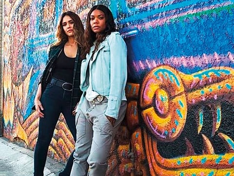  Jessica Alba and Gabrielle Union in upcoming show 'LA's Finest.'