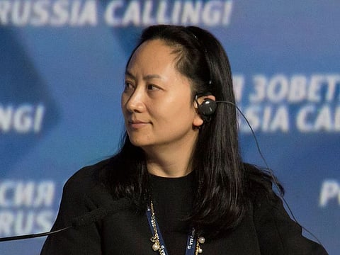 Meng Wanzhou, Executive Board Director of the Chinese technology giant Huawei.