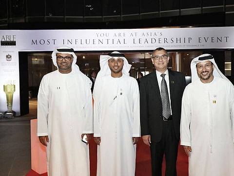 Ahmed Al Daheri with the NPCC Team