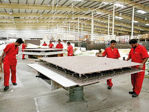 A mattress manufacturing plant in Dubai. Picture used for illustrative purposes only.