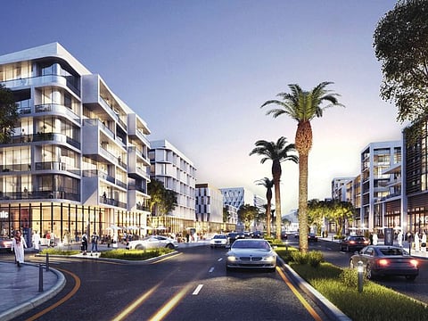 The Aljada project in Sharjah had until now been a residential, retail and hospitality hub. Now, it gets offices too. 