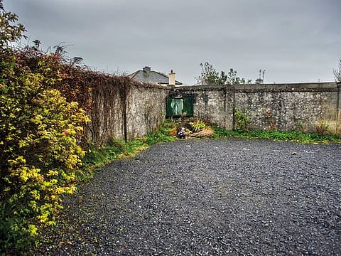 A shrine built to honour the children who were interred at St Mary’s Mother and Baby Home