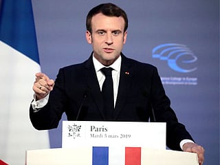 French President Emmanuel Macron