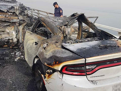 Car crash on King Fahad Causeway kills two