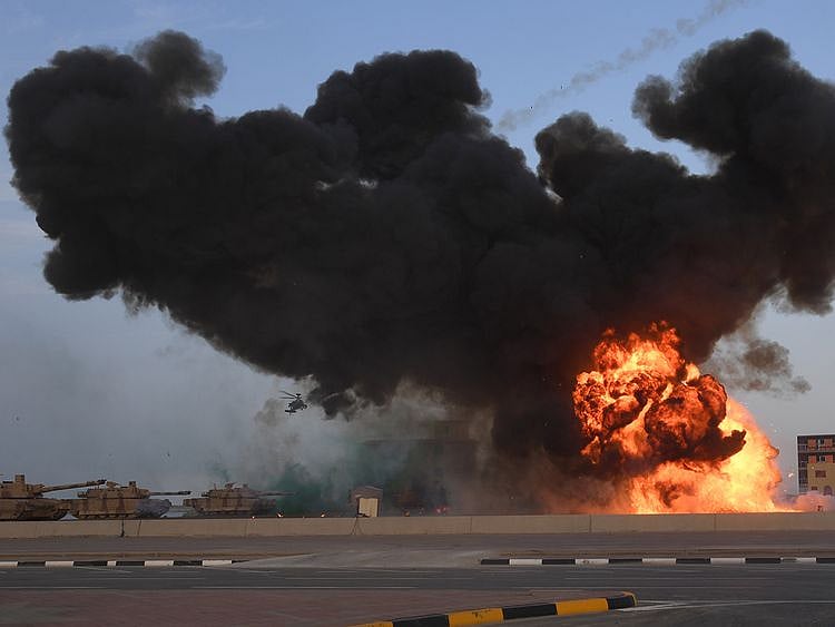 The joint-military exercise