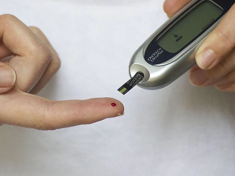 Diabetes Blood Finger Glucose Diabetic Test Meter