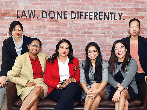 From left: Akshata Namjoshi, Soumya George, Kokila Alagh, Chandni Teckchandani, Mary Christine and Alleen Amaranto.