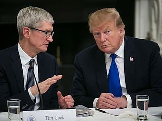 Trump says Apple will spend 'vast sums' in US