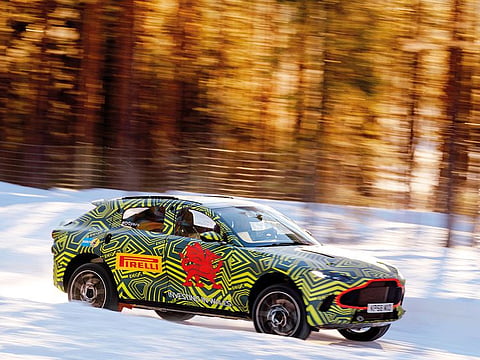Joining the SUV fray from Aston Martin’s side will be the DBX, its first such offering
