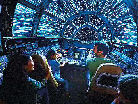 Inside Millennium Falcon: Smugglers Run.