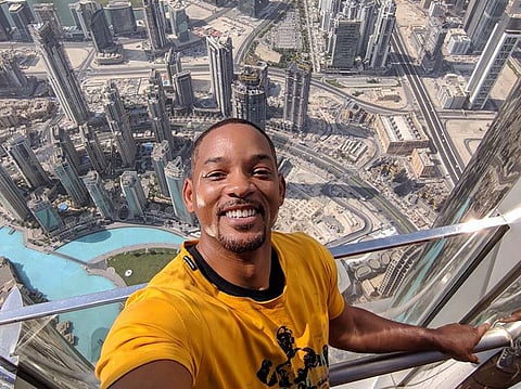 Will Smith’s Burj Khalifa video tops social media chart