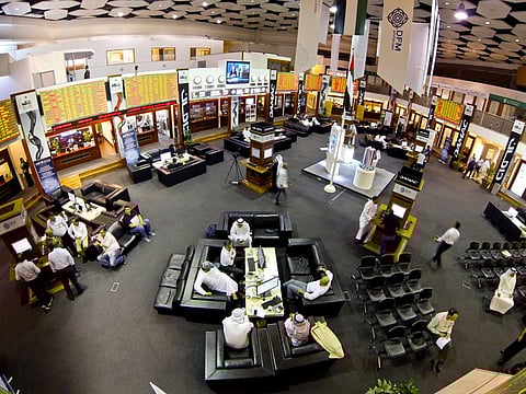 Dubai Financial Market. For illustrative purposes only.