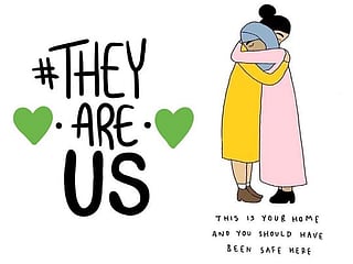New Zealand attacks: #TheyAreUs trends with message of peace