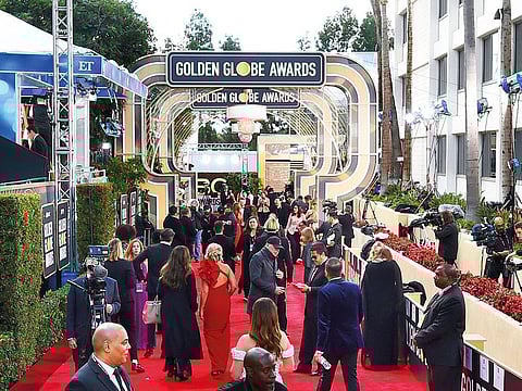 The 76th annual Golden Globe Awards  in Beverly Hills, California.