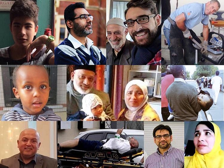 Victims of NZ shooting