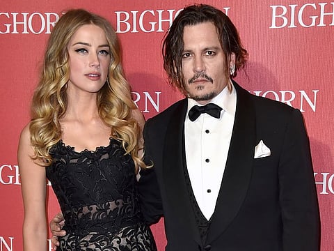 Amber Heard and Johnny Depp in 2016.