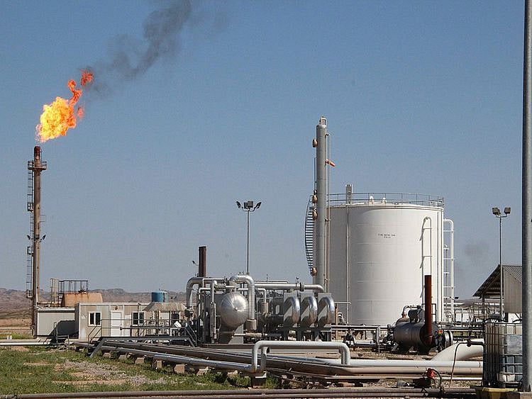 Abu Dhabi oil block