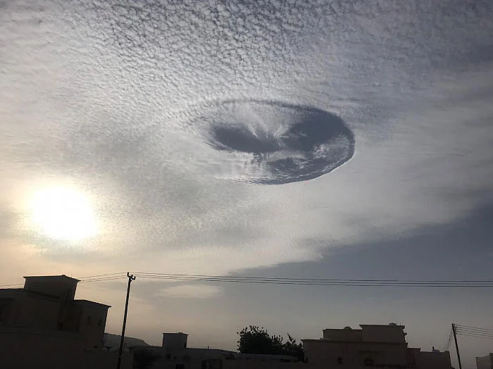 A hole punch cloud