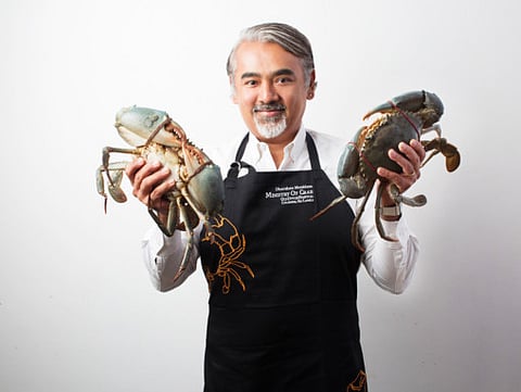 Sri Lankan chef Dharshan Munidasa in the UAE