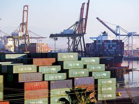 Containers and cargo ships in Los Angeles. US Trade Representative Robert Lighthizer and Treasury Secretary Steven Mnuchin will travel to Beijing the week of March 25 for high-level talks to try to hammer out a deal.